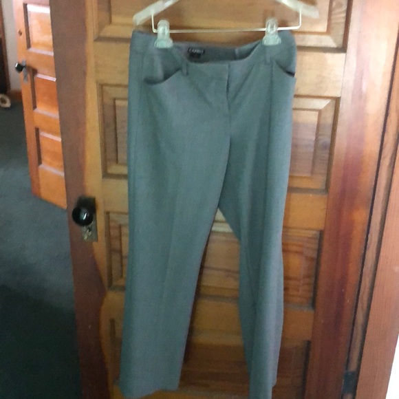 Express Grey Work Slacks - Picture 1 of 4